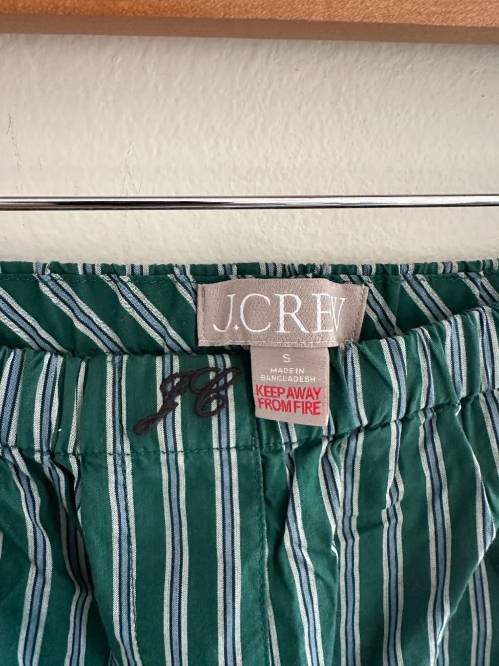 J Crew Cotton Poplin Pajama Short Set - Picture 8 of 8